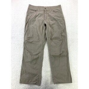Killik Lightweight Utility Pants Khaki Tan Hiking Fishing Mens Size 36x30